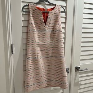 Trina Turk Sheath Dress size 8 never worn orange/white